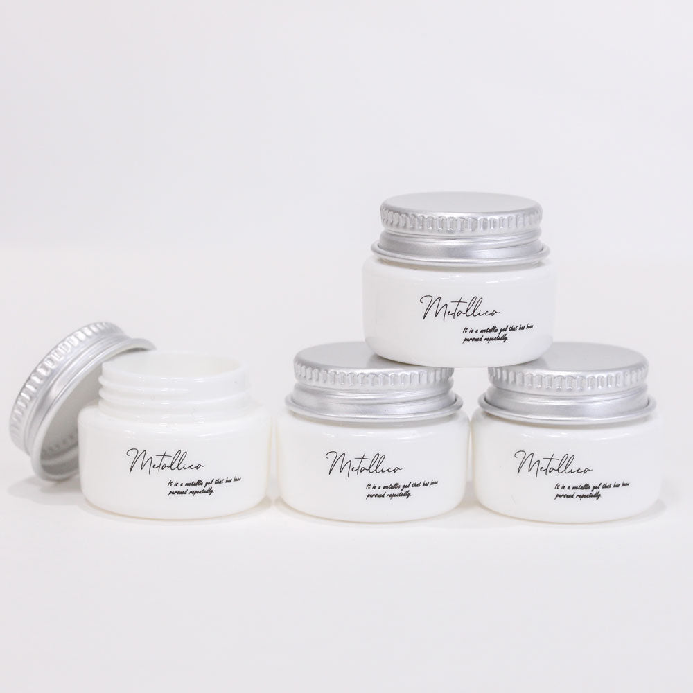 SHAREYDVA Metallica Empty Gel Containers - 4g / 4pc Set - product photo