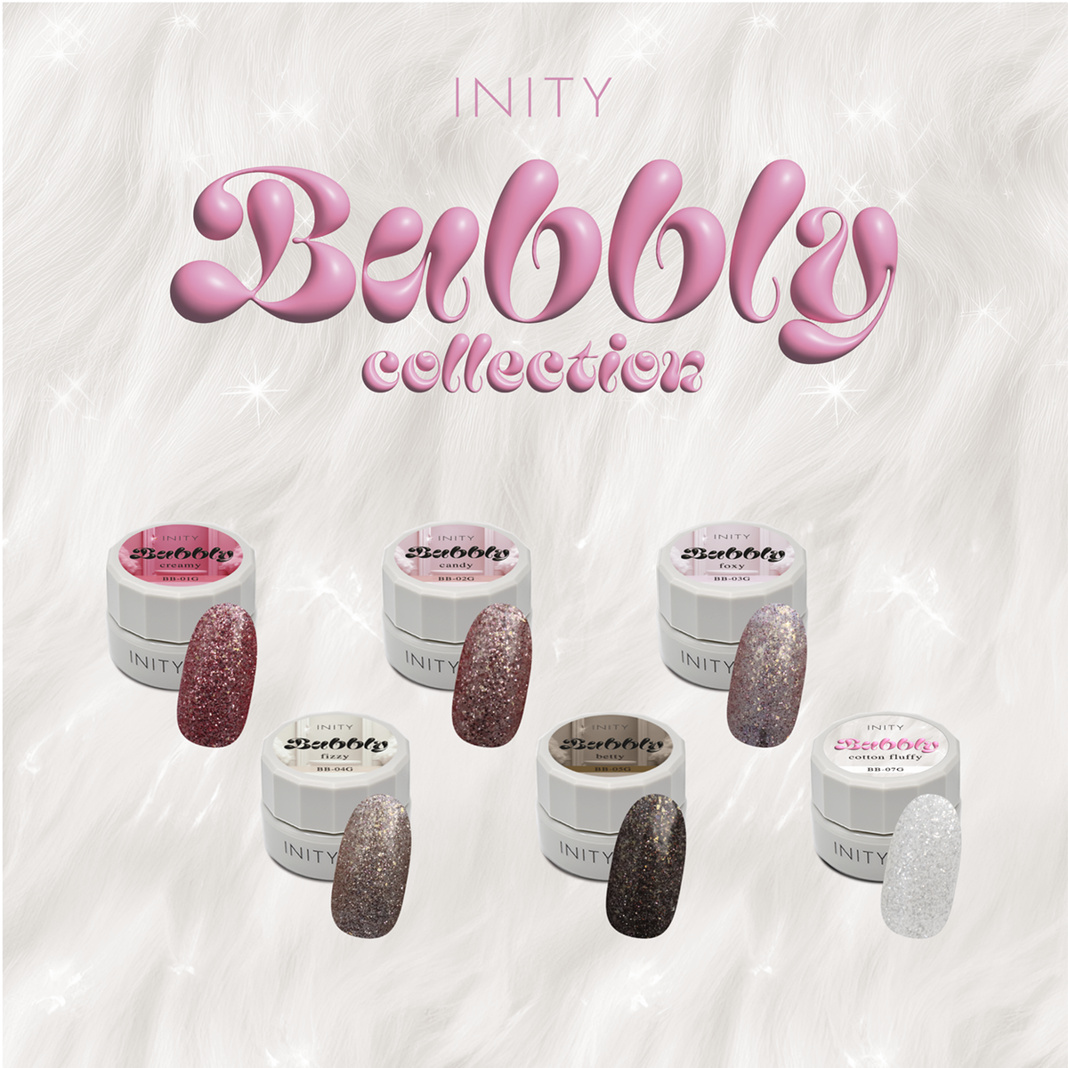 INITY Bubbly Collection - Full 6pc Set