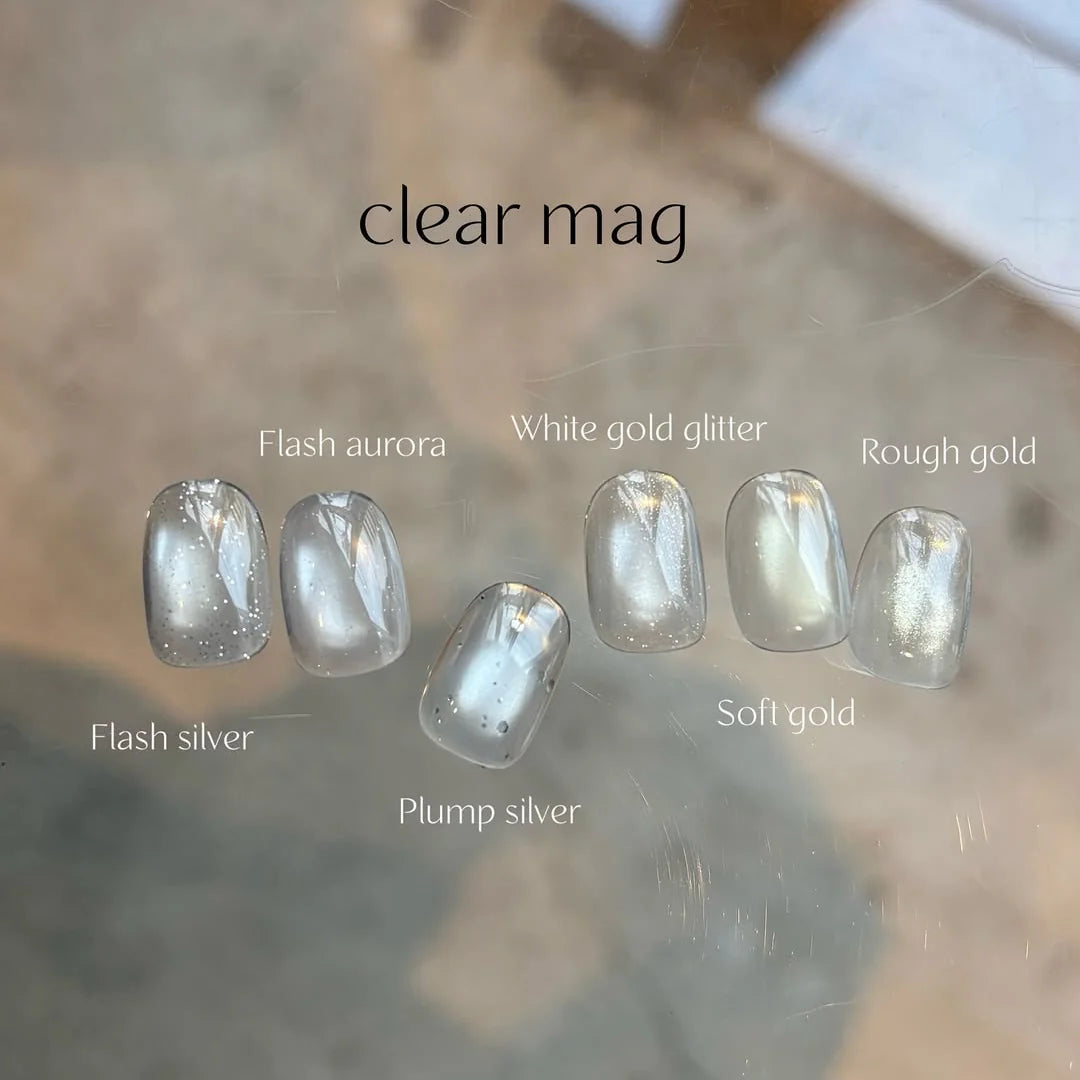 CLETO Clear Mag Set #2 - Full 6pc set/Single bottles (6 colours/effect