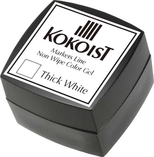KOKOIST ML-01 Markers Line Non Wipe Color Gel Thick White