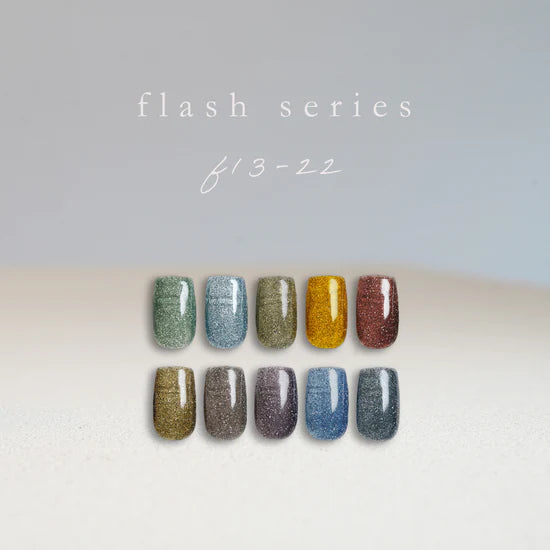 enoi エノイ フラッシュシリーズ f13~f22 寒色セット énoi Flash Series 2 - full 10pc set/individual pots (f13-22)