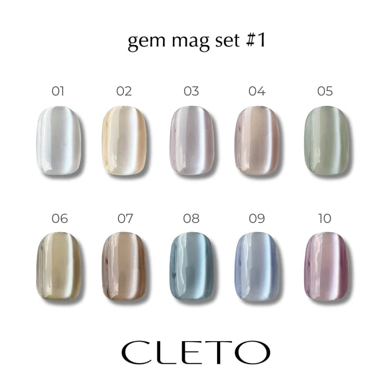 CLETO Gem Mag — Full 22pc Set / Set #1 (01–10) / Set #2 (11–16) / Set #3 (17–22) / Single Bottles