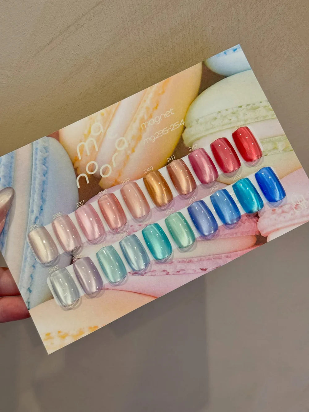 enoi macaroon mag 20色セット PRE-ORDER) énoi Macaroon Series 2 Magnet Collection - full 20pc set/i