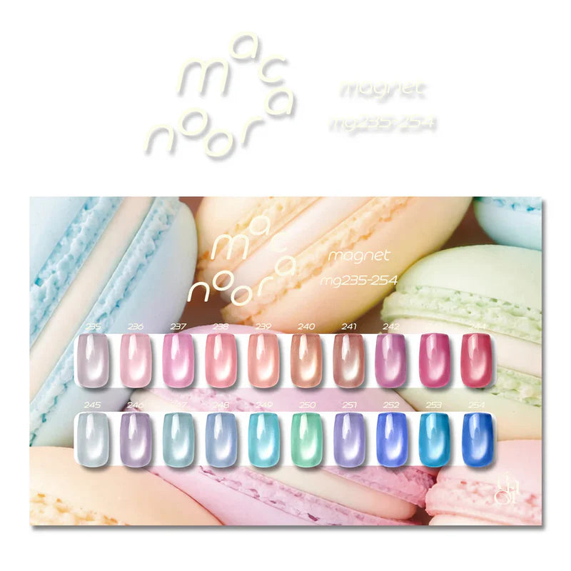 (PRE-ORDER) énoi Macaroon Magnet Collection - full 20pc set/individual pots (mg235-254)