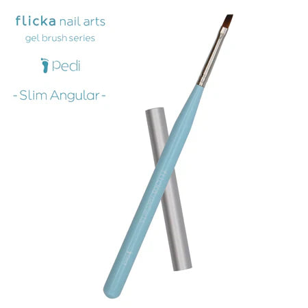 FLICKA brush - 'Pedi' Slim angular