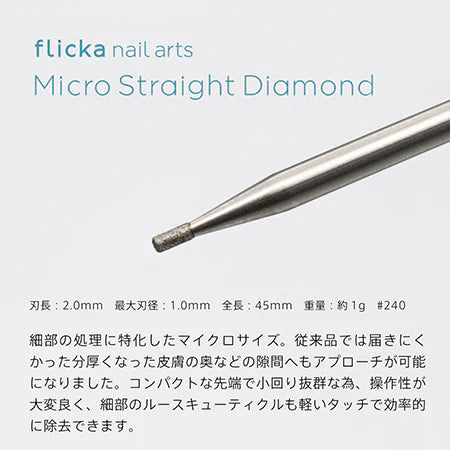 FLICKA drill bit - Micro straight Diamond