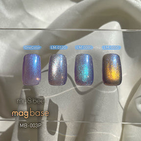 my&bee Mag base - layering aurora gel | 5 colours