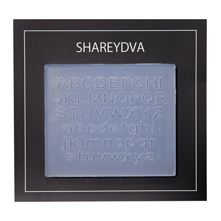SHAREYDVA Alphabet Silicone Nail Art Mould - detail 2