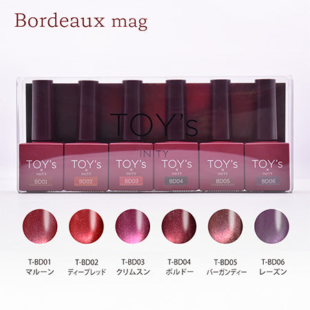 TOY's x INITY Bordeaux Mag (Magnetic Gel)