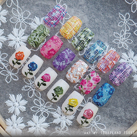 IRIE x TSUKILAND Stitch cream 8pc collection - texture gel