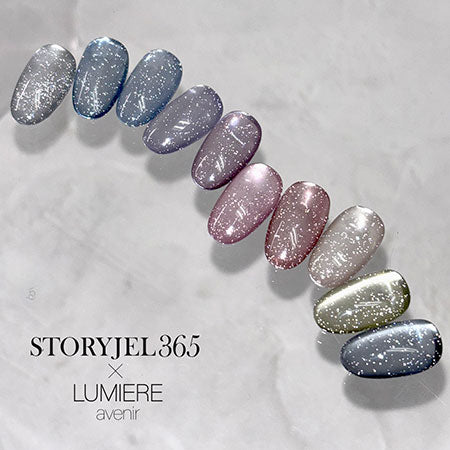 STORYJEL365 × LUMIERE Flash Magnet Gel FG01 - Zircon 4g - product view 5