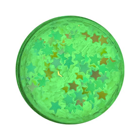 SHAREYDVA Luminous Hologram - Glow-in-the-Dark Stars & Hearts - Star - detail 3