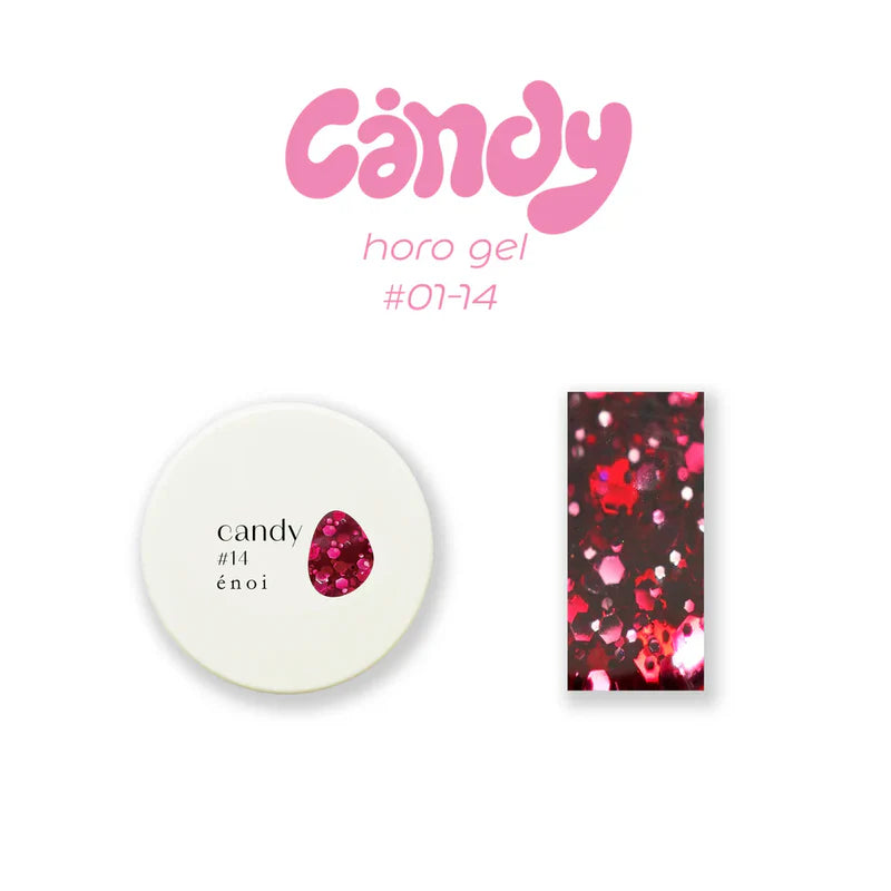 (PRE-ORDER) énoi Candy horo Collection - full 14pc set/individual pots (#01-#14)