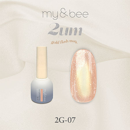 my&bee 2μm Gold flash mag - 12 flash magnetic colours