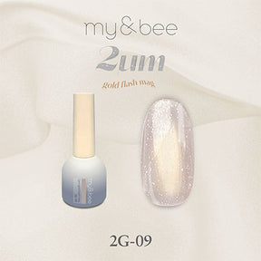 my&bee 2μm Gold flash mag - 12 flash magnetic colours