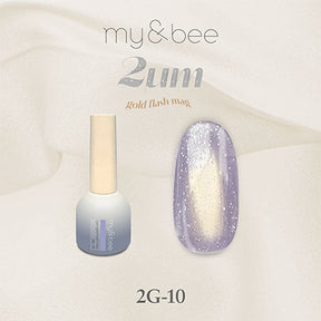 my&bee 2μm Gold flash mag - 12 flash magnetic colours