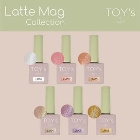 TOY's x INITY Latte Mag (Magnetic Gel) Collection - Full 6pc set/Individual bottles