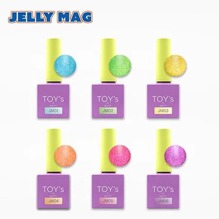 TOY's x INITY Jelly Mag (Magnetic Gel) Collection - Full 6pc set/Indiv TOY's x INITY Jelly Mag (Magnetic Gel) Collection - Full 6pc set/Indiv