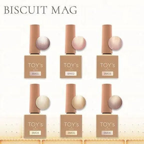TOY's x INITY Biscuit Mag (Magnetic Gel) Collection - Full 6pc set/Individual bottles