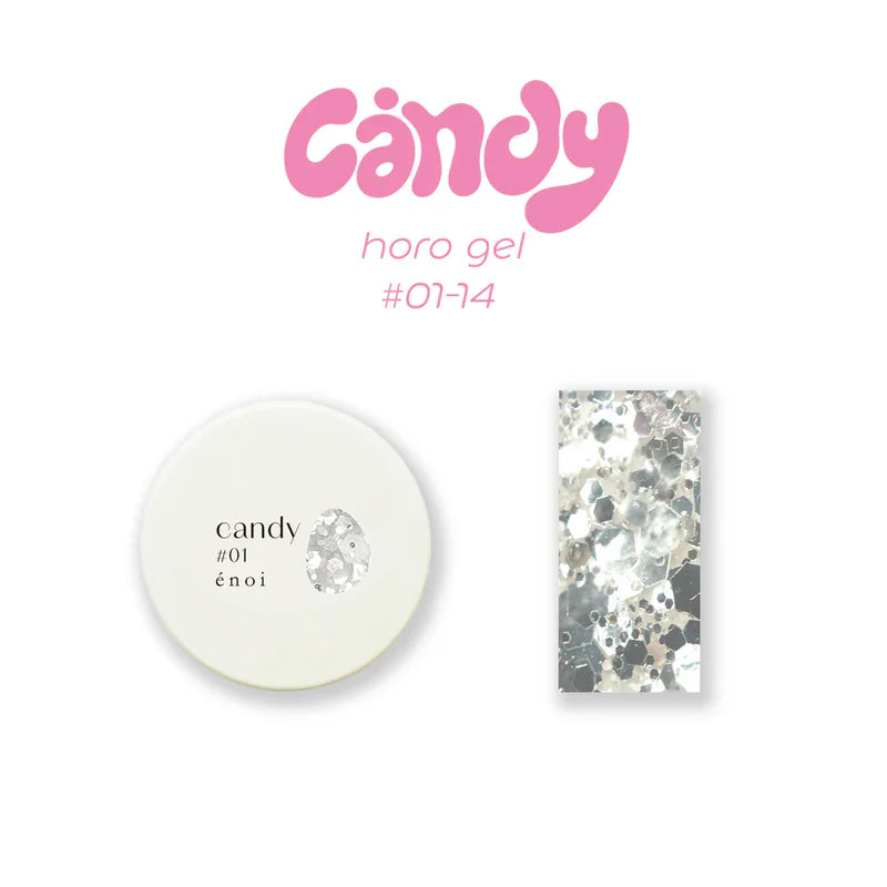 (PRE-ORDER) énoi Candy horo Collection - full 14pc set/individual pots (#01-#14)