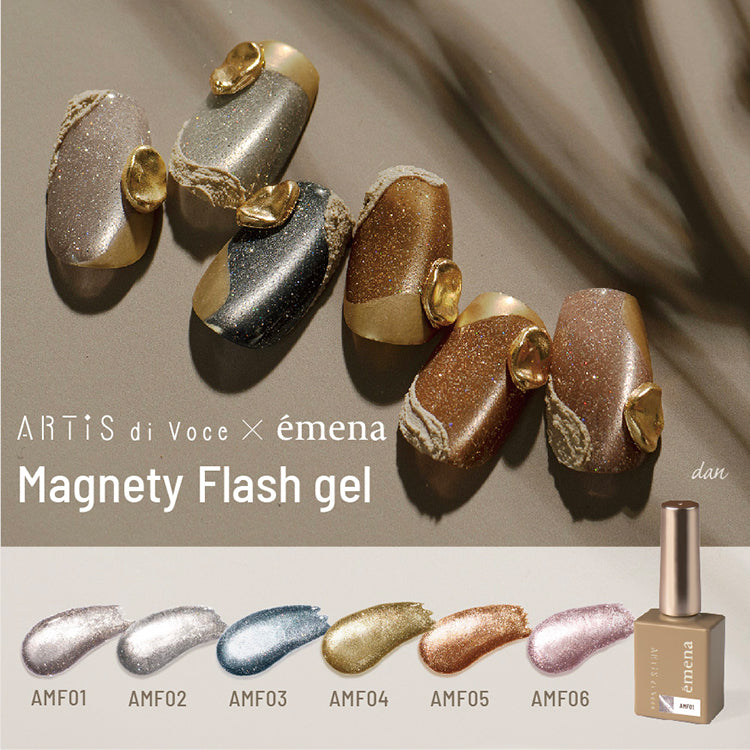EMENA x ARTIS DI VOCE Magnety flash gel - 6 colours