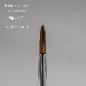 FLICKA brush - 'Art7' Multi round