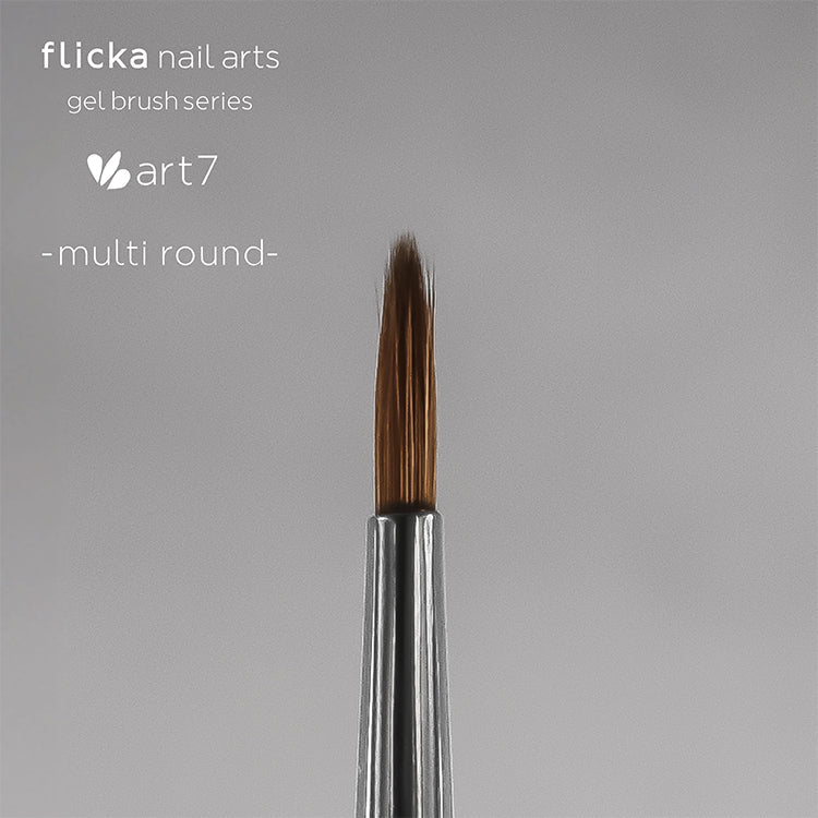 FLICKA brush - 'Art7' Multi round