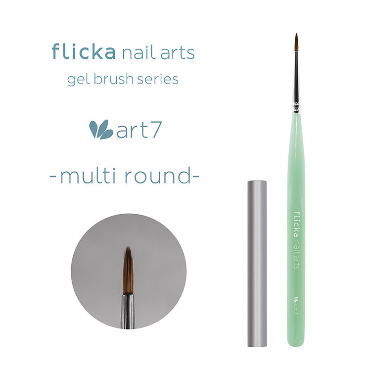 FLICKA brush - 'Art7' Multi round
