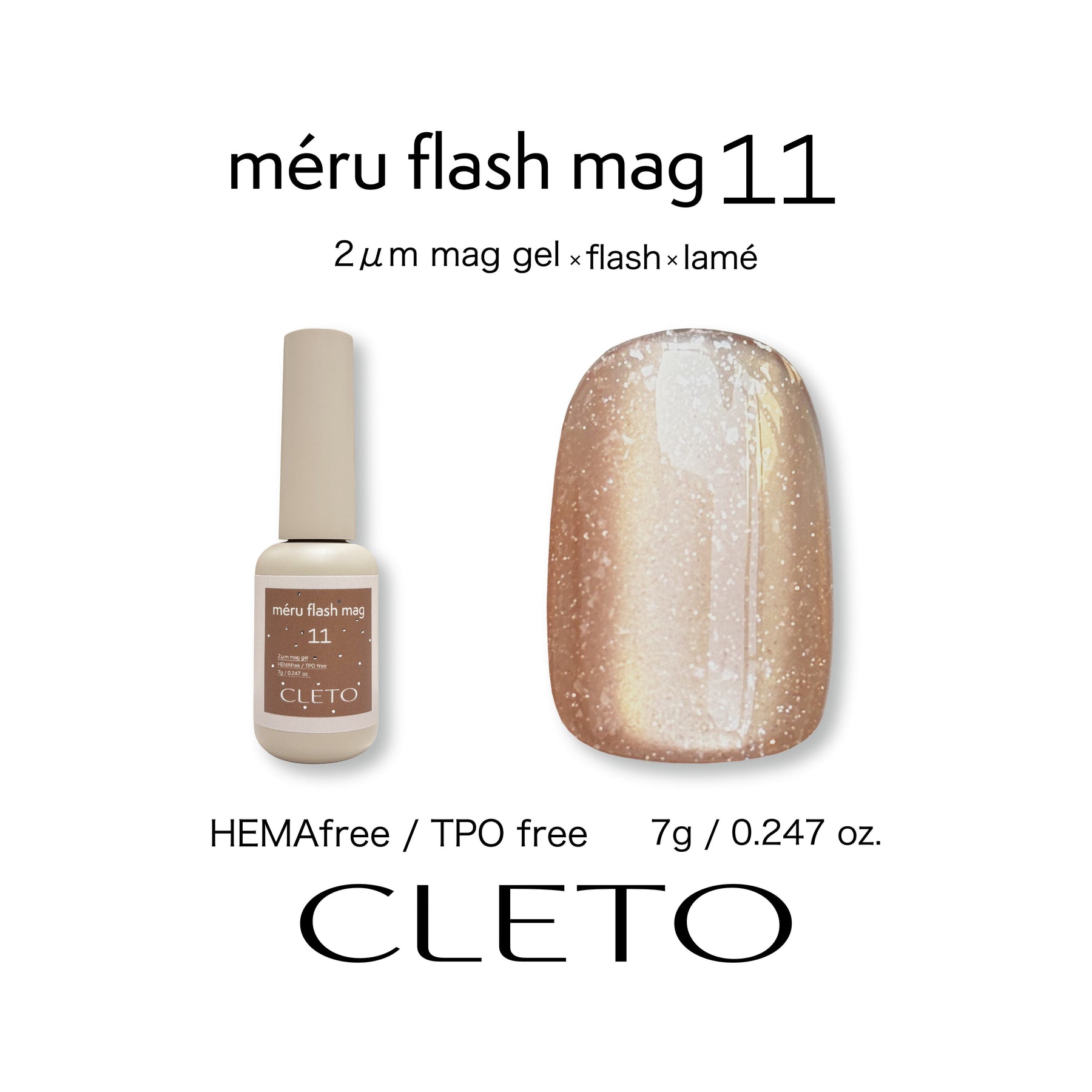 CLETO méru Flash Mag Set- Full 12pc set/Single bottles (01-12)