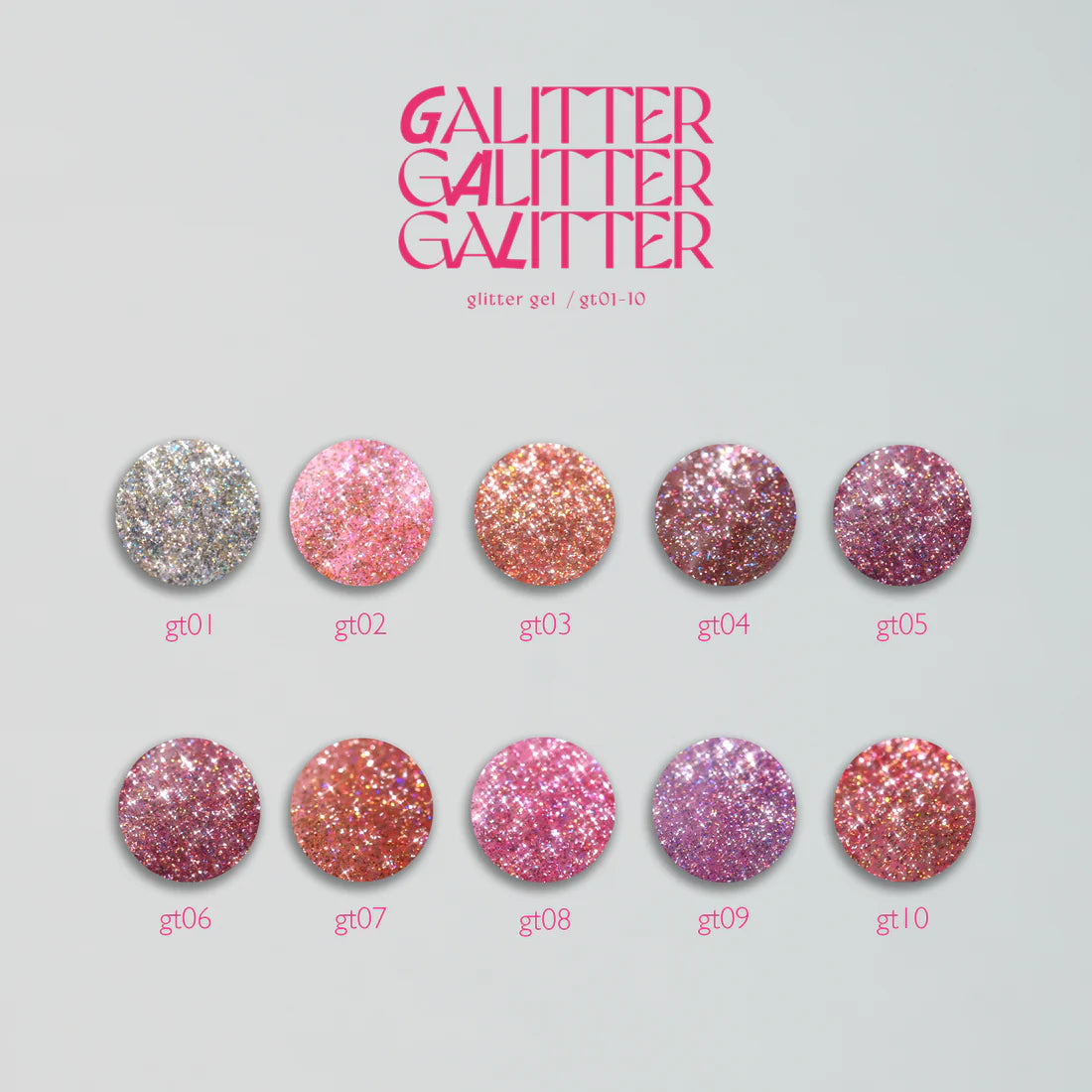 énoi Galitter Glitter Gel Collection | MOMO Nail Supply énoi Galitter Glitter Gel Collection | MOMO Nail Supply
