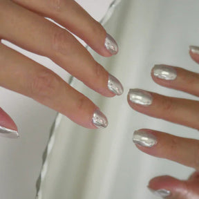 GIU - Edison white | chrome powder