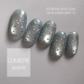 LUMIERE avenir Candy Bubble Glitter 13 1g - product view 2
