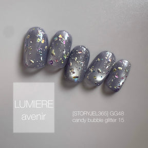 LUMIERE avenir Candy Bubble Glitter 15 1g - product view 2