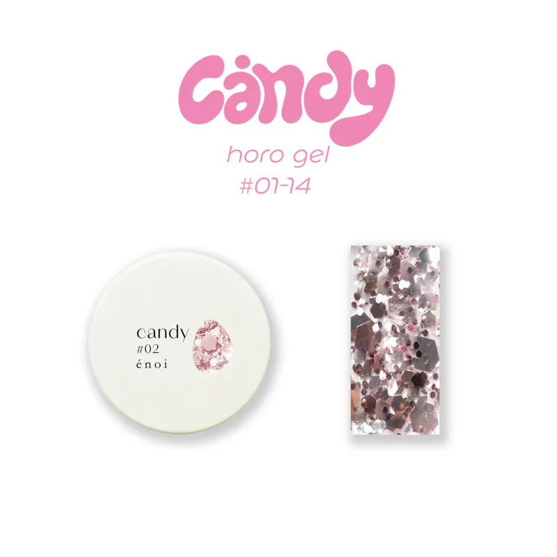 (PRE-ORDER) énoi Candy horo Collection - full 14pc set/individual pots (#01-#14)