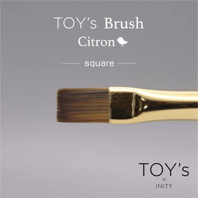 TOY's x INITY x Citron (Detailed Art) Gel Brushes - 6 types (Full 6pc Set/Individual Brushes)