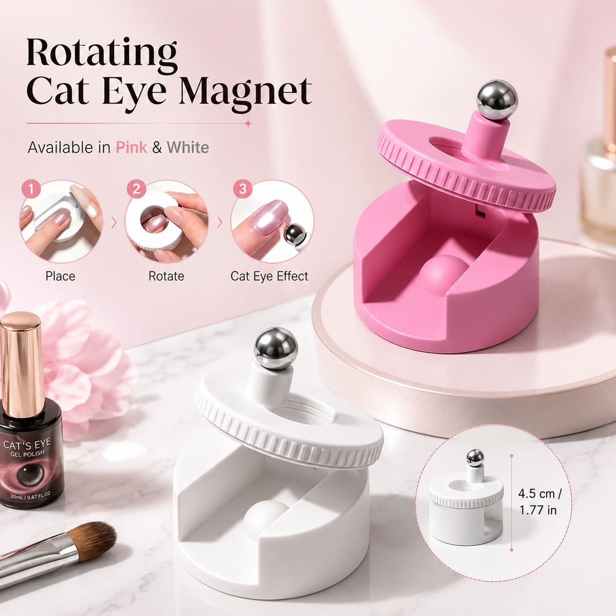 360° Rotating Cat Eye Magnet Tool