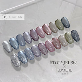 STORYJEL365 × LUMIERE Flash Magnet Gel FG03 - Celestite 4g - product view 3