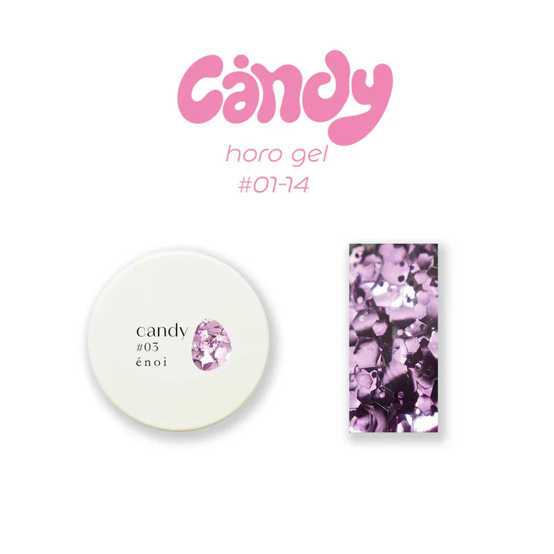 (PRE-ORDER) énoi Candy horo Collection - full 14pc set/individual pots (#01-#14)