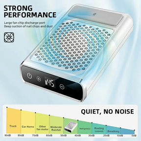 PEONY Premium Dust Collector with Touch Screen & Arm Rest