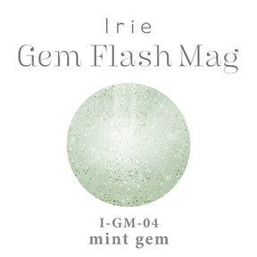 Irie Gem Flash Mag Magnetic Gel Collection - Full 5pc Set / Individual Colours (12ml) - GM-04 - Mint Gem