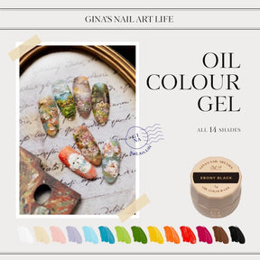 GINA Oil Colour Gels - Full 14pc Set/Individual Pots