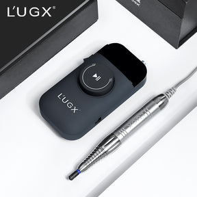 LUGX Brushless E-File/Nail Drill with handpiece stand & premium LUGX drill bit