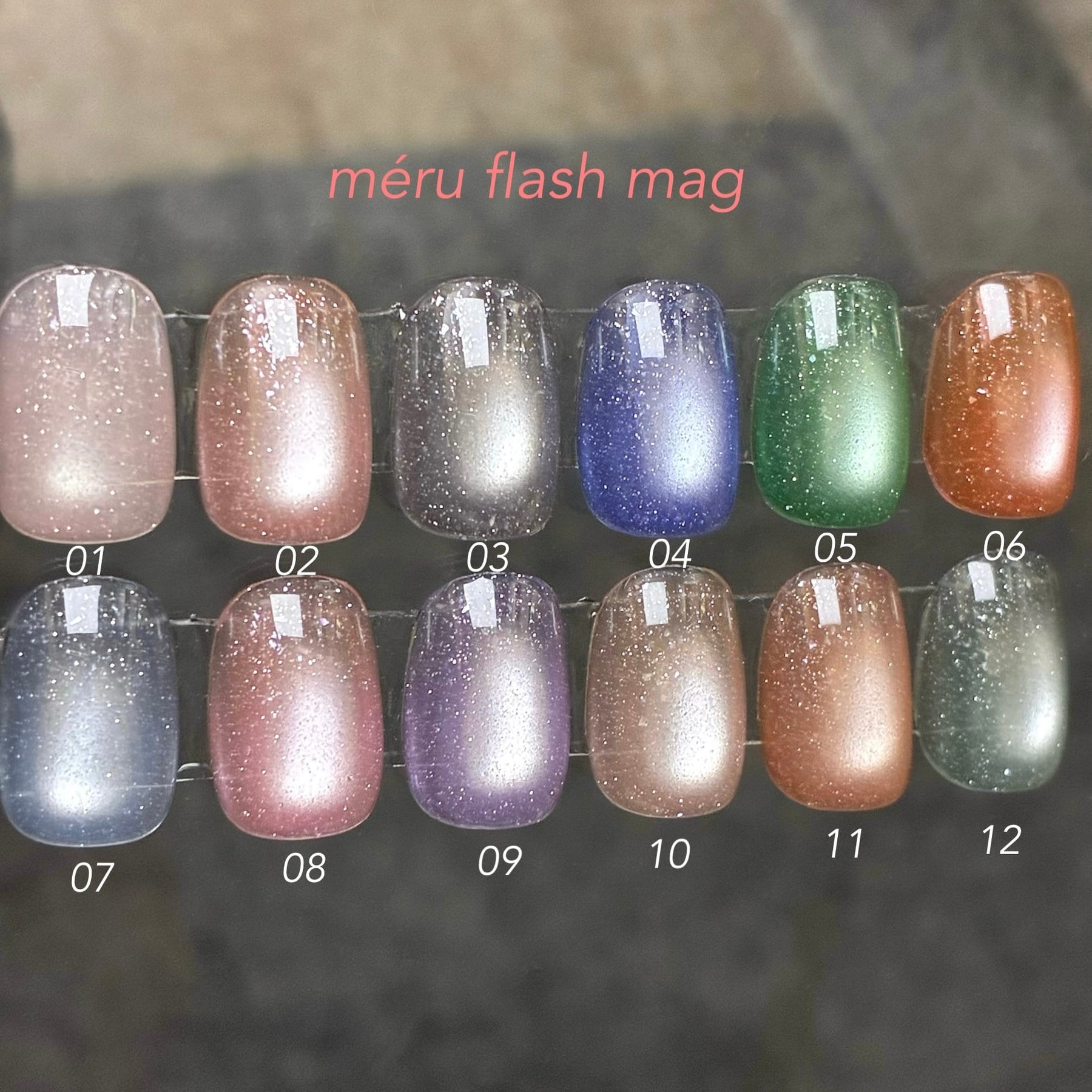 CLETO méru Flash Mag Set- Full 12pc set/Single bottles (01-12)