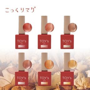 TOY's x INITY Kokkuri Mag (Magnetic Gel) Collection - Full 6pc set/Individual bottles