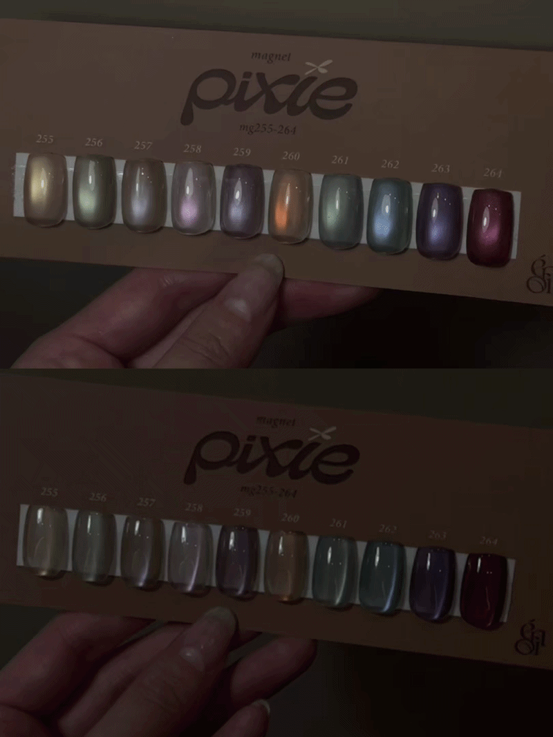 (PRE-ORDER) énoi Pixie Magnet Gel Series - full 10pc set/single pots (mg256-264)