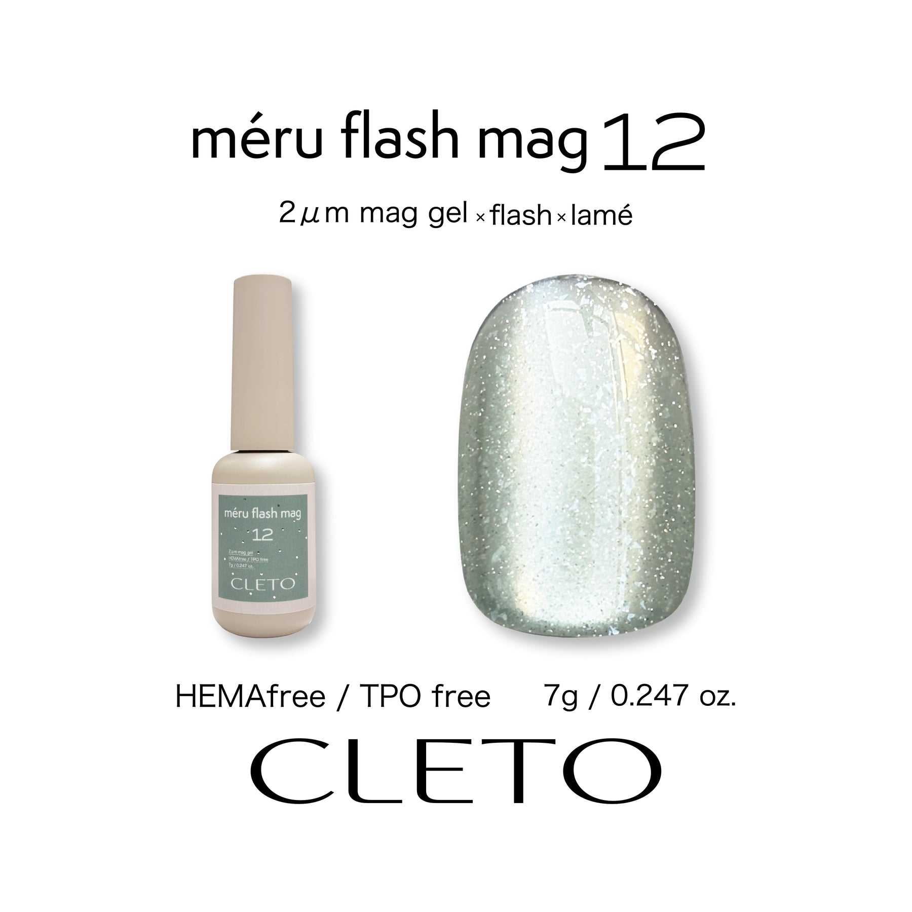 CLETO méru Flash Mag Set- Full 12pc set/Single bottles (01-12)