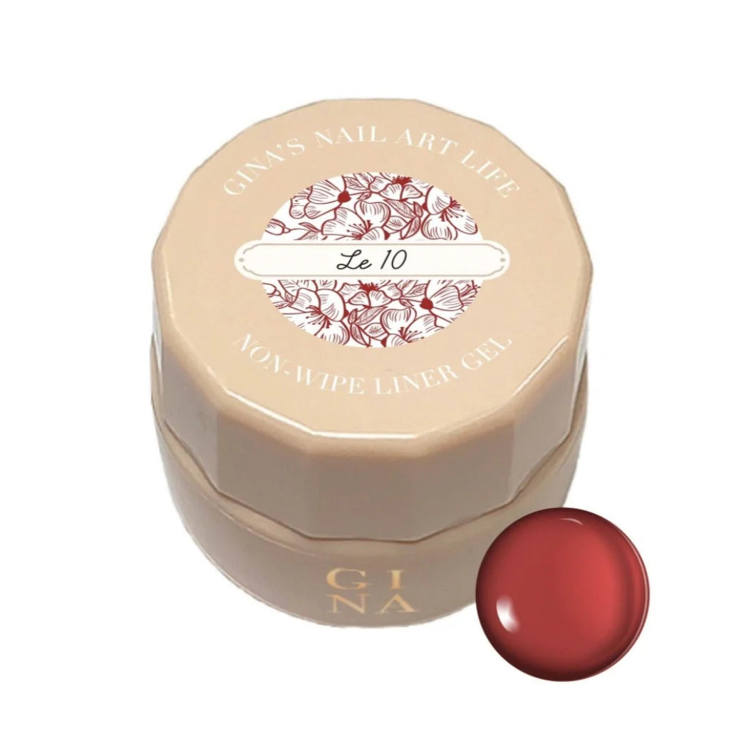 GINA No-Wipe Liner Gel - Full 14pc set/Individual Pots