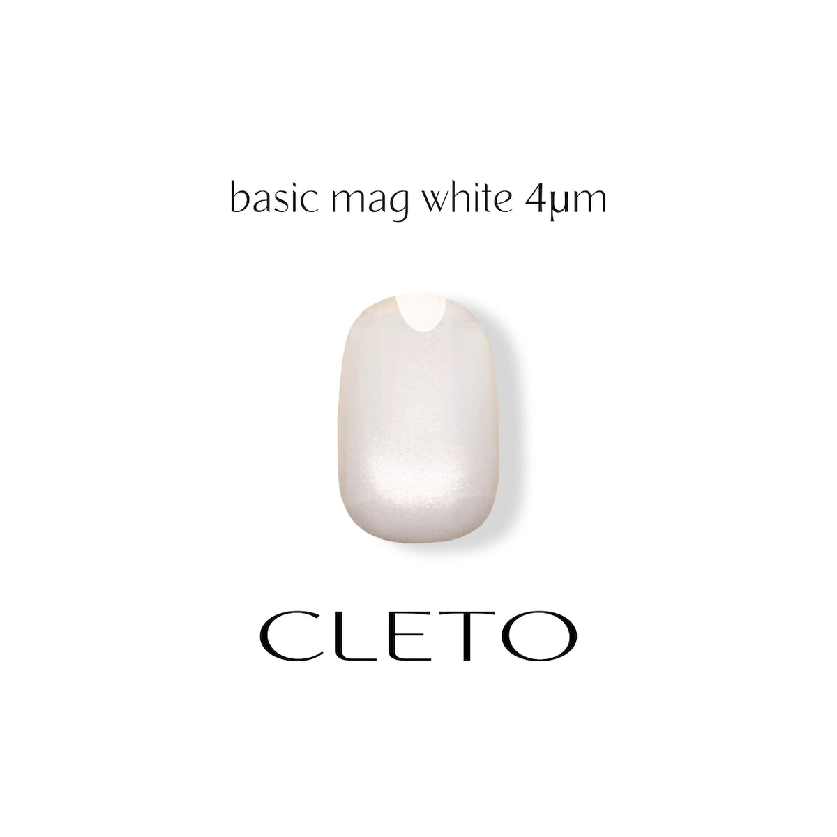 CLETO Basic Mag White - Full 3pc set/Single bottles (3 particle size options)