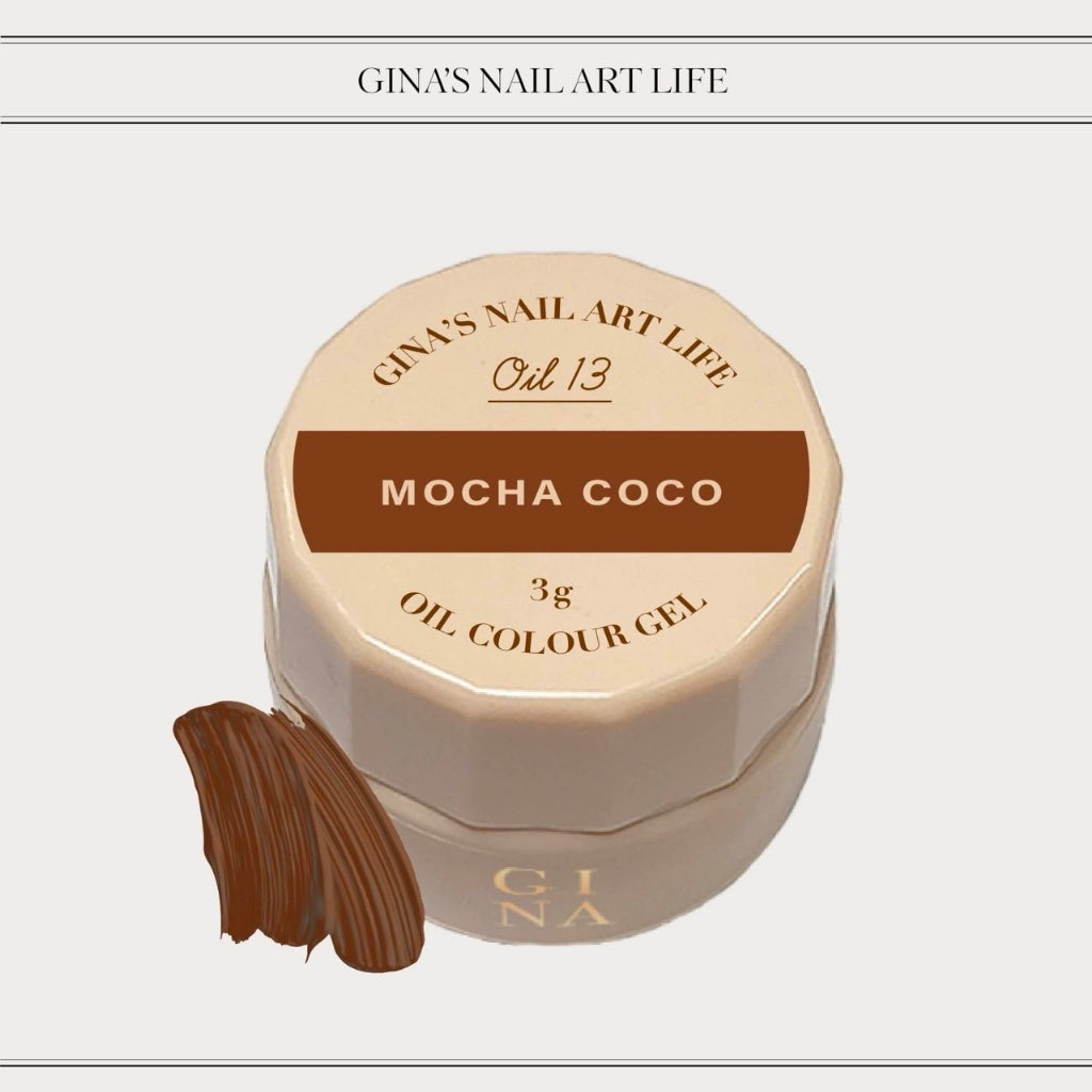 GINA Oil Colour Gels - Full 14pc Set/Individual Pots