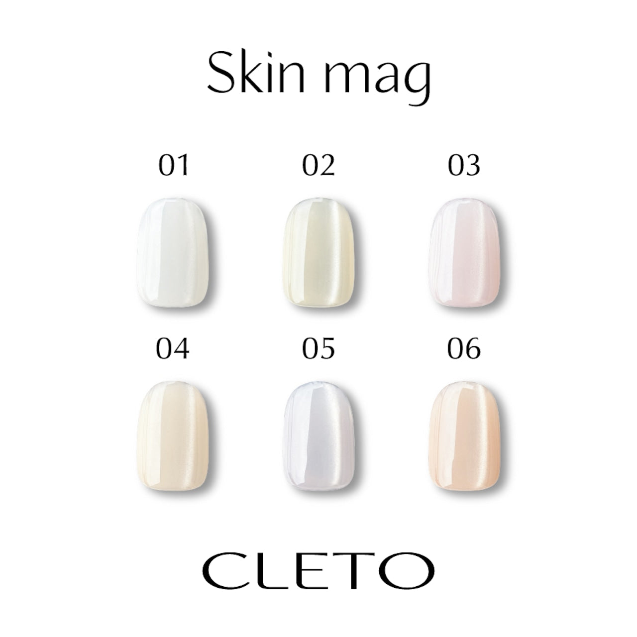 CLETO Skin Mag Set - Full 6pc set/Single bottles (01-06)